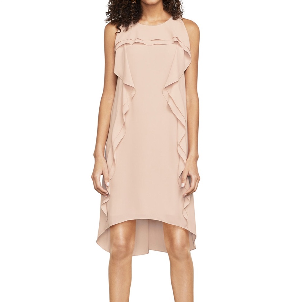 SALE*NWT🎉 BCBGMAXAZRIA* Asymmetrical Ruffle Dress